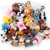 28Pcs Animal Plushies with Kids Valentines Cards for Classroom Gift Exchange