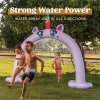 Arch inflatable ride a unicorn costume Water Sprinkler