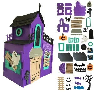 Art and Craft Kit Halloween 3D Haunted House