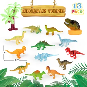 69Pcs Assorted Dinosaurs, Insects and Natural Animals