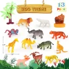 5pcs Assorted Small Animal Figures Toys Set