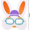 10Pcs DIY Easter Bunny Mask Craft Kit
