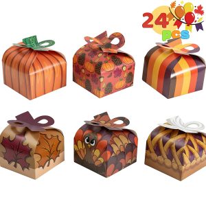 Thanksgiving Cake Box 6 Designs, 24 Pcs – JOYIN