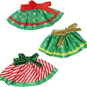 Elf Plush Dance Skirts,  3 Packs – JOYIN