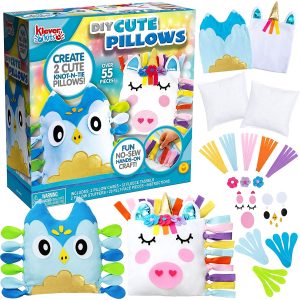 Cute DIY Pillow Kits for Kids – KLEVER KITS
