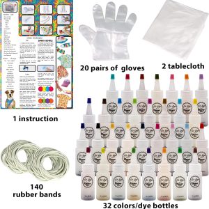 DIY Tie Dye Kits, 32 Colors – KLEVER KITS