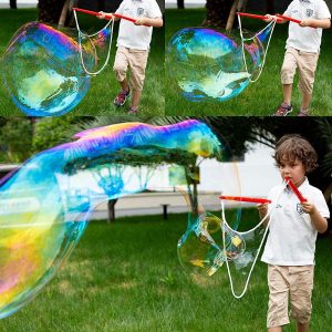Giant Bubble Wands With 2 Refill Solution