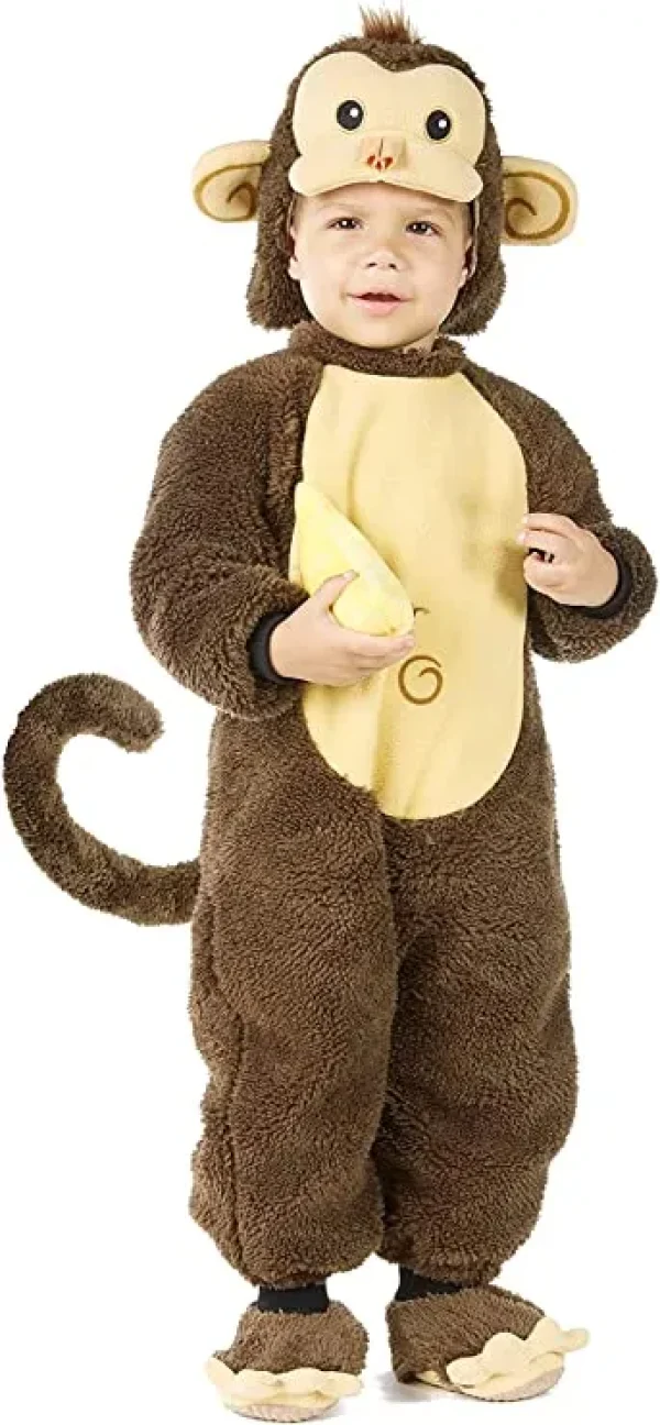 Baby Monkey Halloween Costume Set
