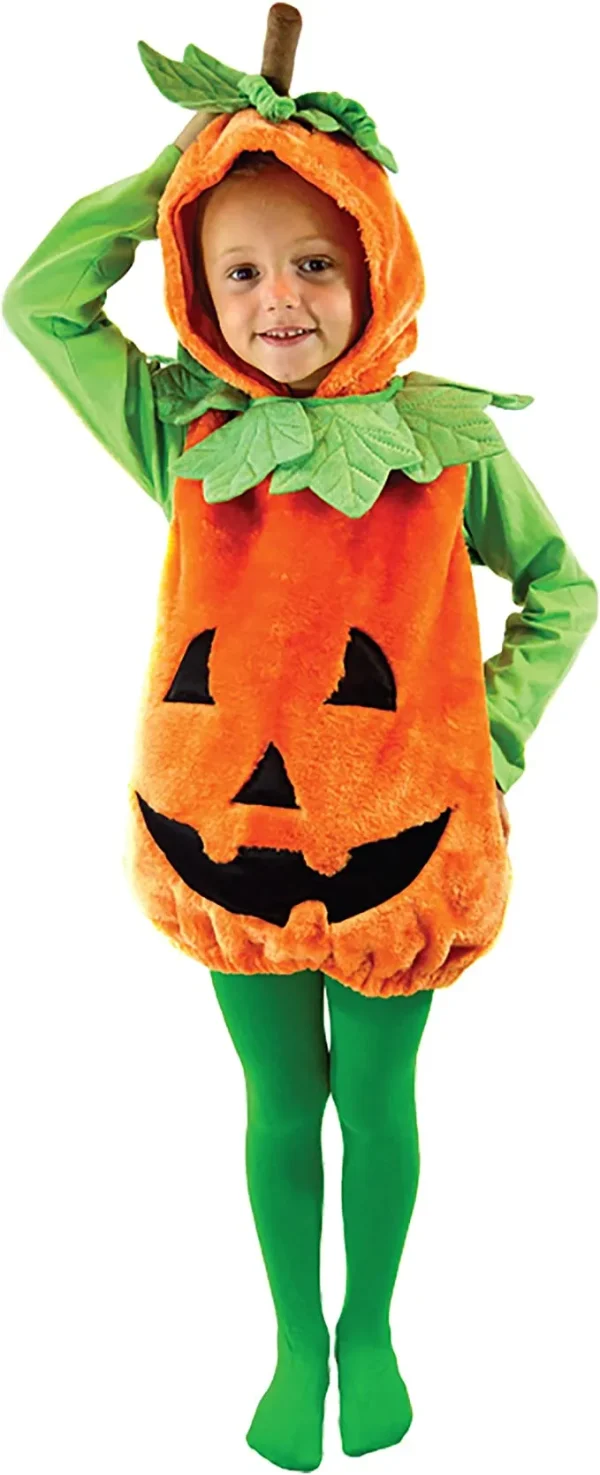 Kids Halloween Pumpkin Costume Set