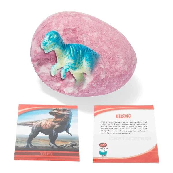 12pcs Bath Bombs with Assorted Dinosaur Toys