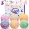 6Pcs Bath Bombs for Kids with Unicorn Toys 5oz