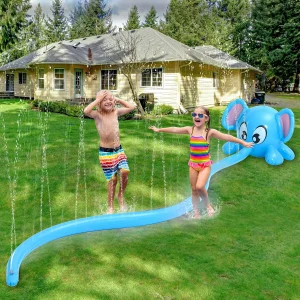 Kids Elephant Inflatable Water Sprinkler