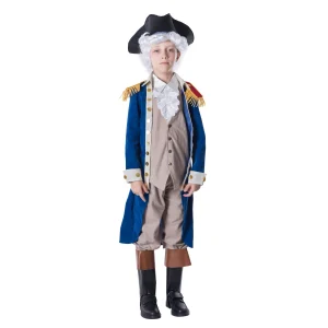 Boys Halloween George Washington Costume