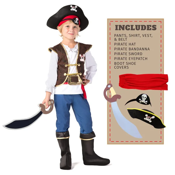 Boys Pirate Halloween Costume