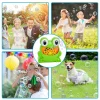 Kids Green Bubble Machine with Solutions