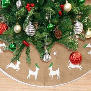 Reindeer Christmas Tree Skirt 36in