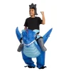 Child Inflatable Dragon Riding Costume