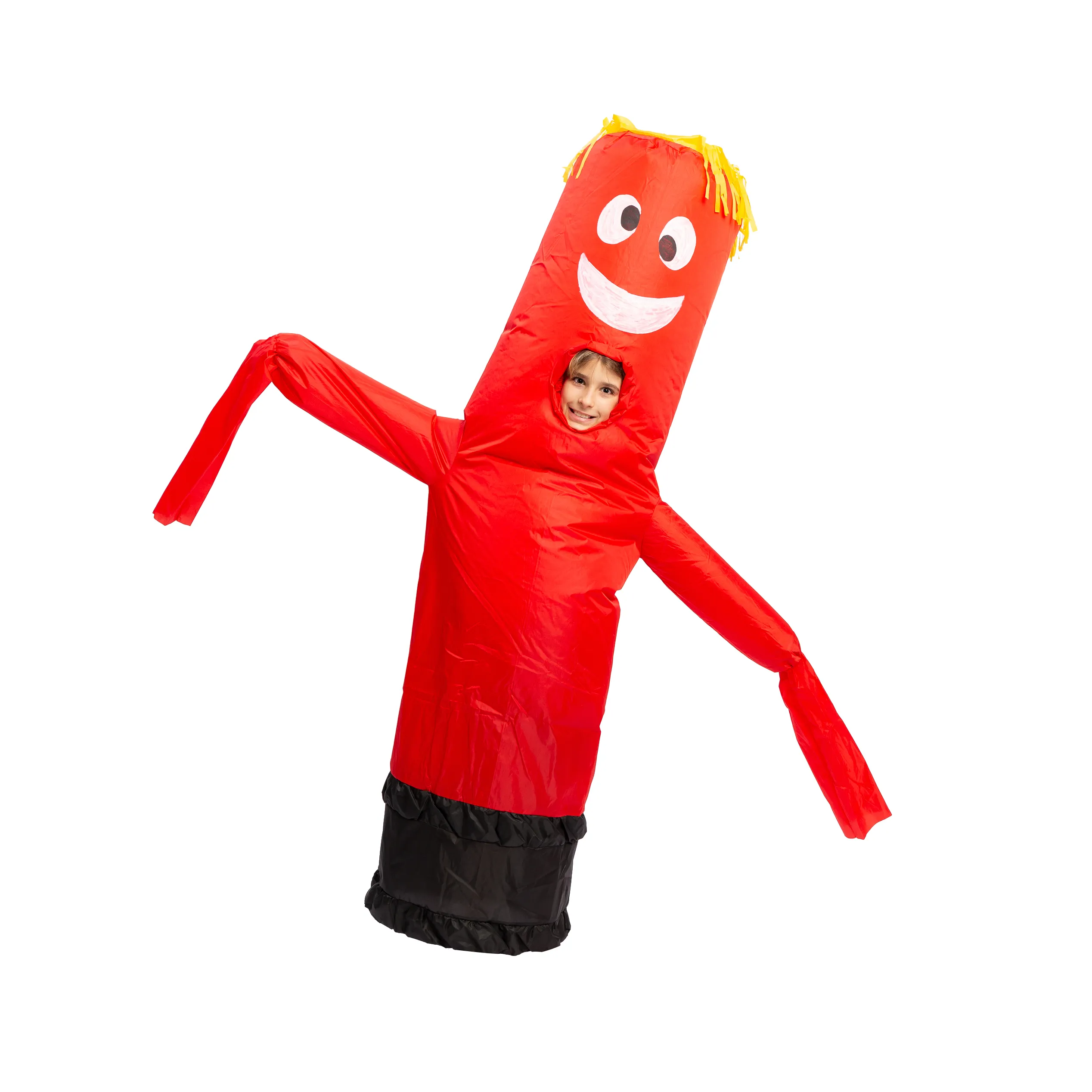 Kid inflatable tube man costume
