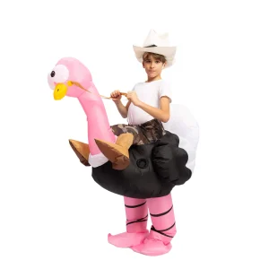 Child Inflatable Ostrich Rider Costume