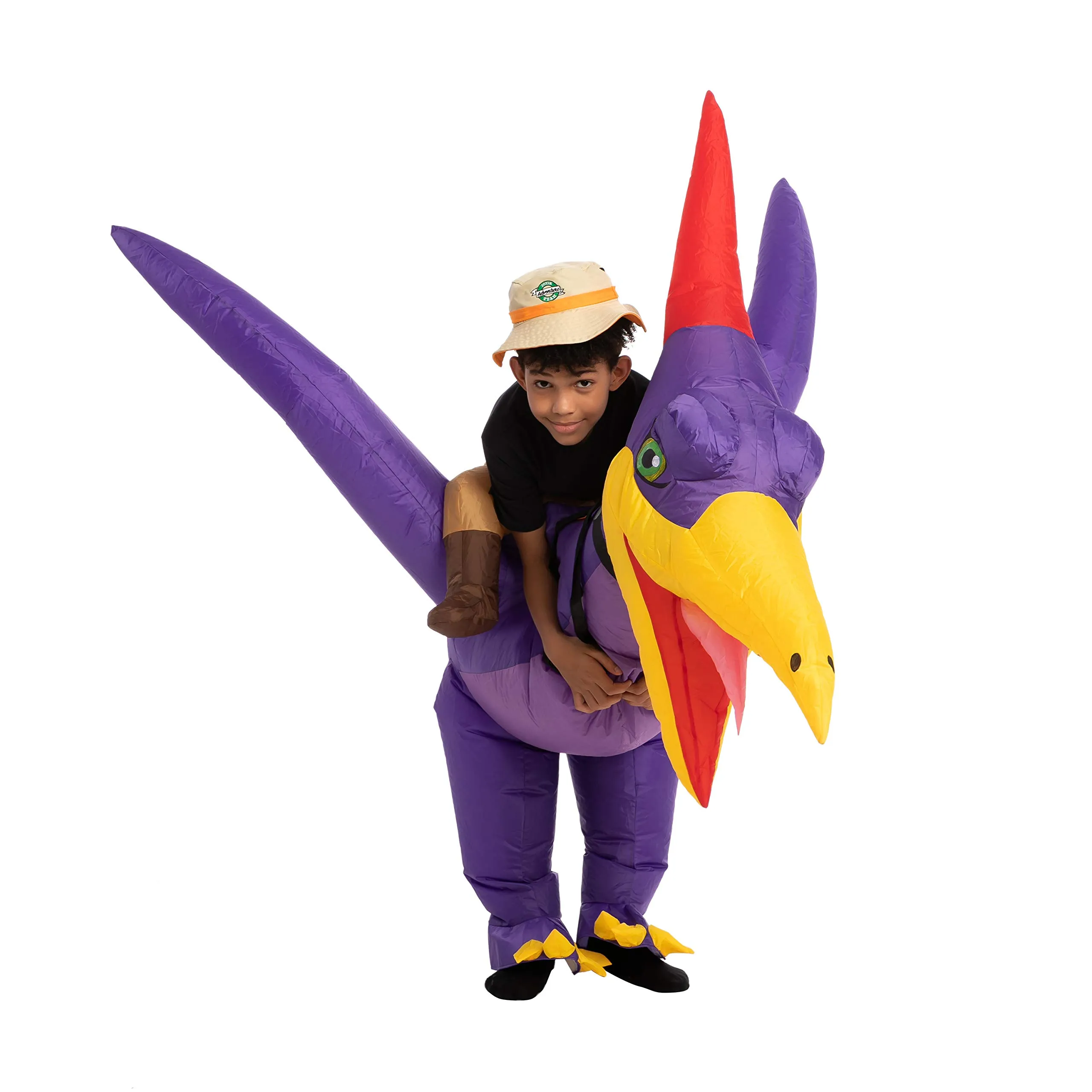 Childs inflatable dinosaur costume animal 