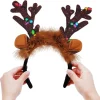 4pcs Light up Christmas Reindeer Headband