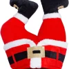 2pcs Santa and Elf Pants Christmas Hats