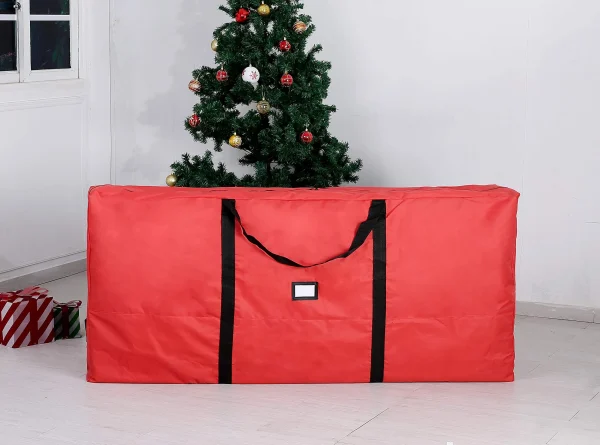 Red Christmas Tree Storage Bag 65in