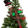 Plush Snowman Christmas Tree Topper