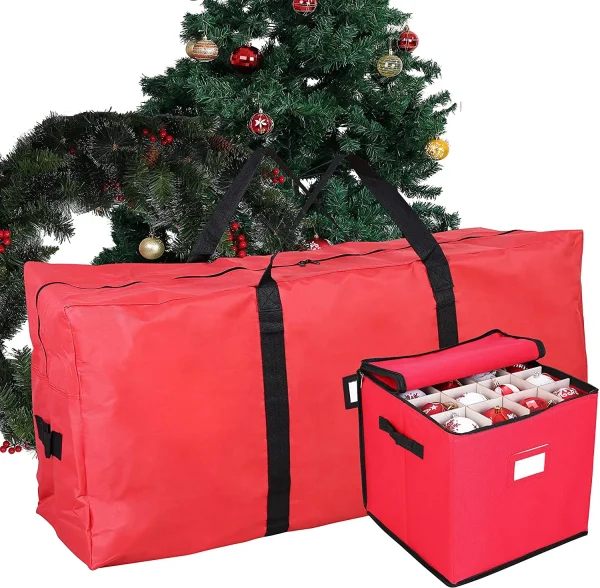 Ornament Storage and Christmas Tree Storage Bag 48in
