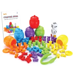 82Pcs Counting/sorting Bears Toy Set – Play-act