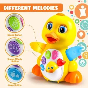 Dancing And Walking Duck Baby Toy