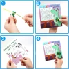 28Pcs Dinosaur Crayon with Valentines Day Cards for Kids-Classroom Exchange Gifts