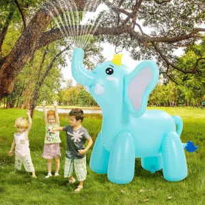 Kids Inflatable Elephant Water Sprinkler