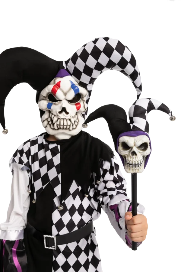 Kids Evil Clown Halloween Costume
