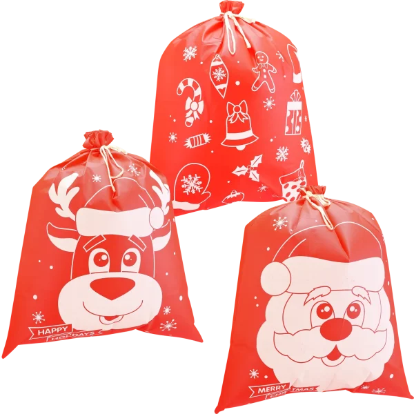 6pcs Giant christmas gift Wrapping Bags