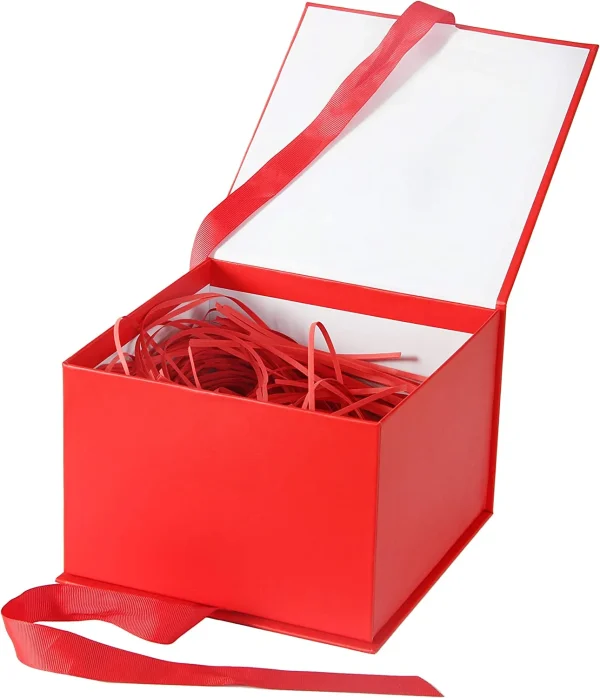 2pcs Red christmas gift Boxes
