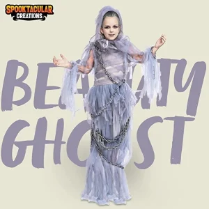 Girls Haunting Beauty Ghost Halloween Costume