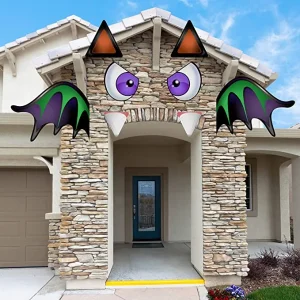 Halloween Bat Trunk or Treat Garage Decoration