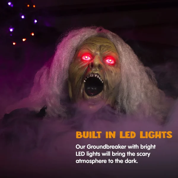 Halloween Light Up Ground Breaker with Sound Effect