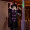 72in Hanging Animated Talking Witch Decoration