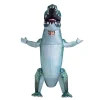 Inflatable Alligator Costume - Adult