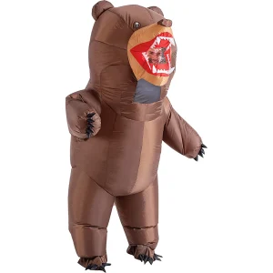 7ft Adult Inflatable Bear Costume