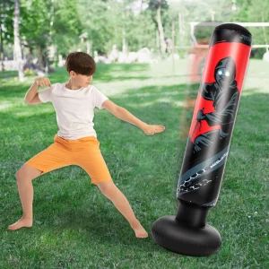 Inflatable Punching Bag for Kids 63in