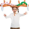 2 pcs Reindeer Games Inflatable Antler Toss