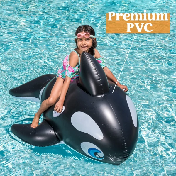 Inflatable Whale & Shark Pool Float for Kids