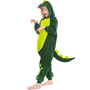 Kids Dinosaur Pajamas Halloween Costume