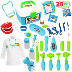 31Pcs Kids Doctor Kit Pretend-n-Play