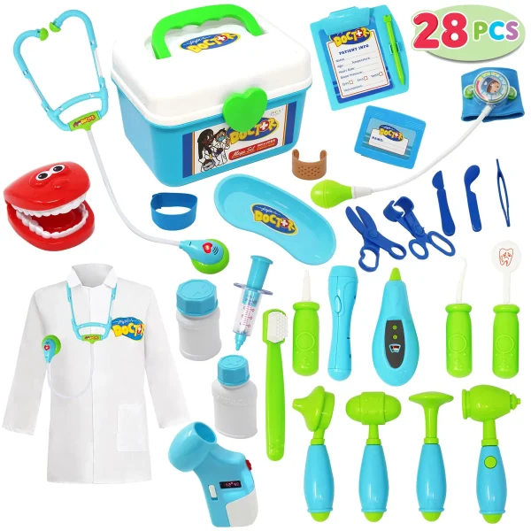 31Pcs Kids Doctor Kit Pretend-n-Play