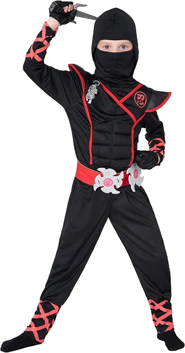 Kids Halloween Deluxe Ninja Costume