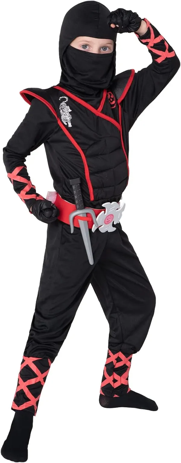 Kids Halloween Deluxe Ninja Costume